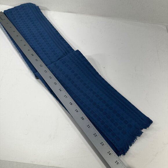 Lot Of Four Just In For Your Home Kitchen Towels 2 Solid Blue 2 Solid Gray New - Picture 7 of 8